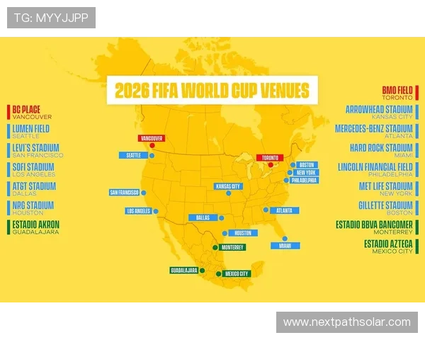 2026年足球世界杯将在哪些国家举行，详细地点和比赛场馆全攻略
